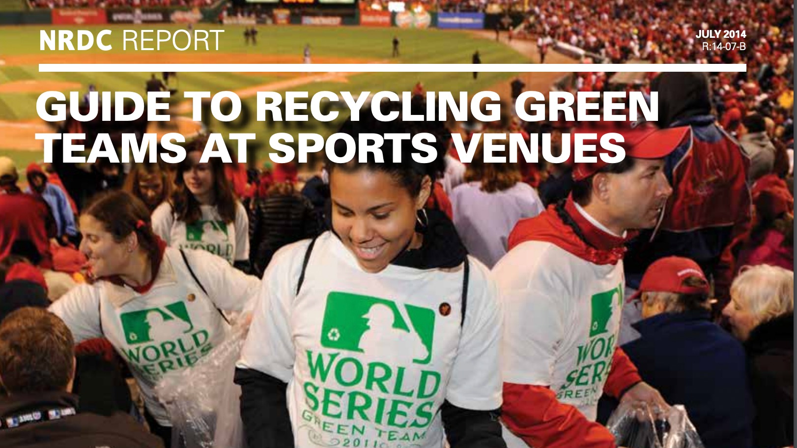 Guide to Recycling Green Teams at Sports Venues card